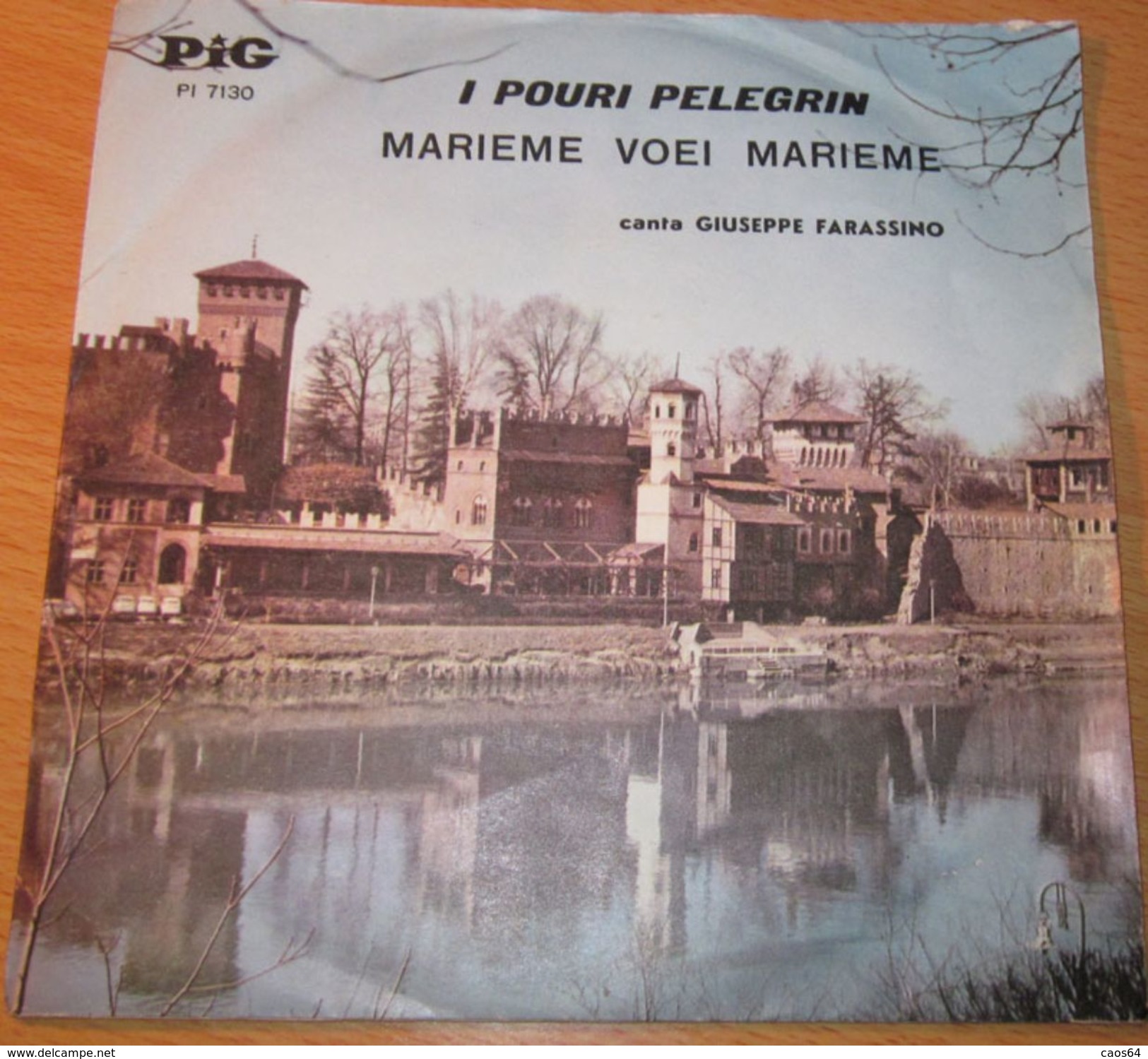 Giuseppe Farassino I Pouri Pelegrin-Marieme Voei Marieme (7") - Country Et Folk