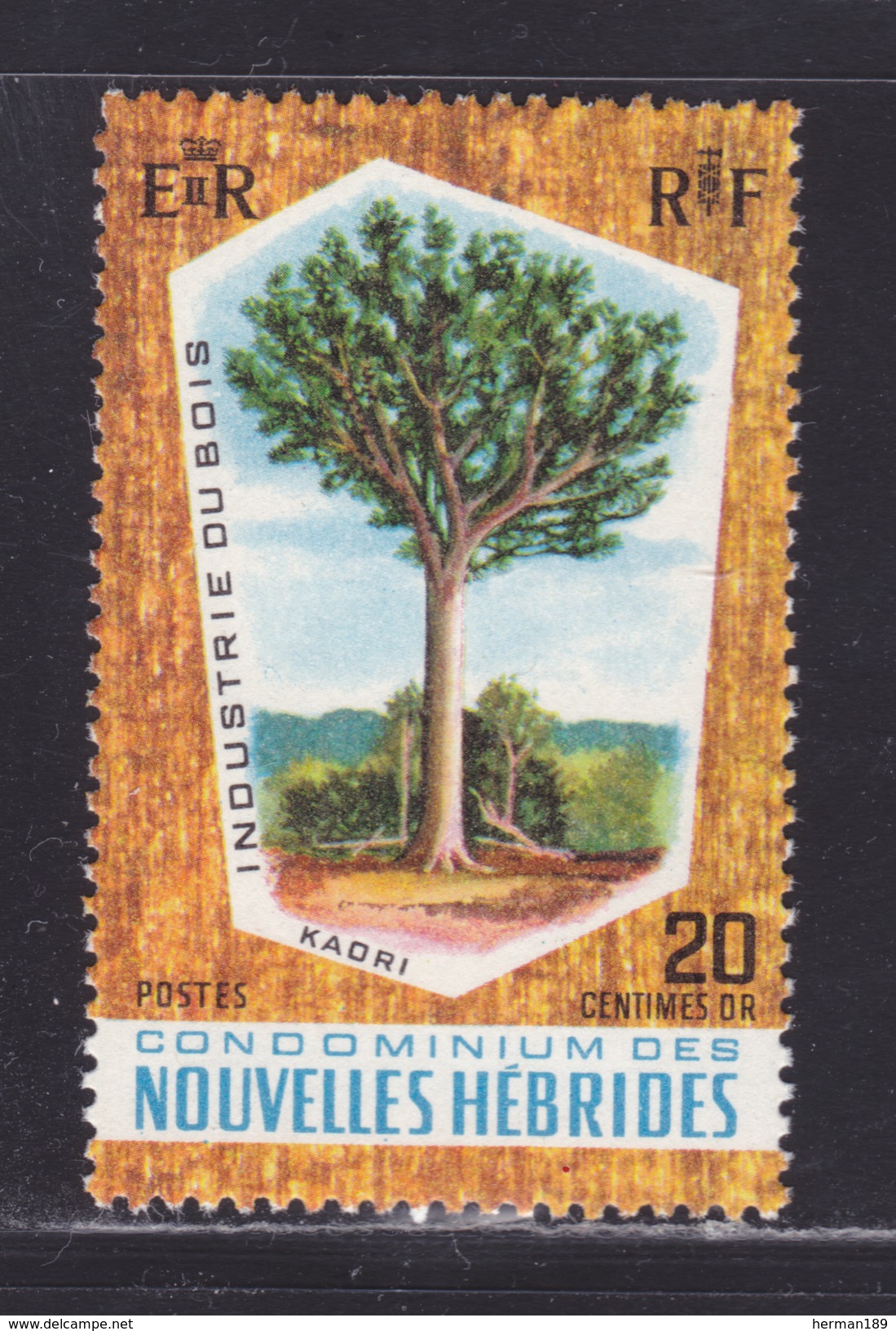 NOUVELLES-HEBRIDES N°  280 ** MNH Neuf Sans Charnière,  TB  (D3754) Industrie Du Bois - Neufs