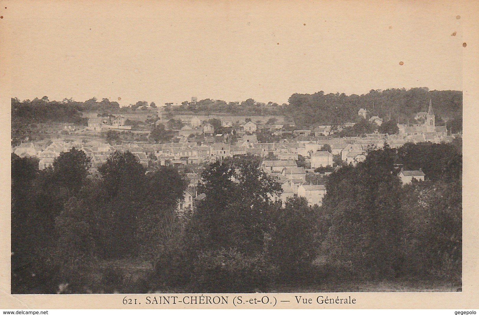 SAINT-CHERON - Vue Générale ( 2 Cpa ) - Saint Cheron