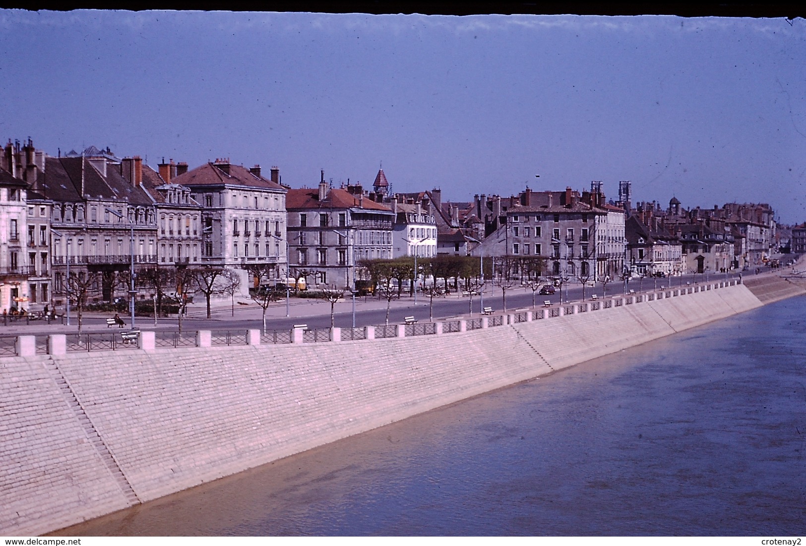 Photo Diapo Diapositive Chalon Sur Saône En 1959 VOIR ZOOM - Diapositivas