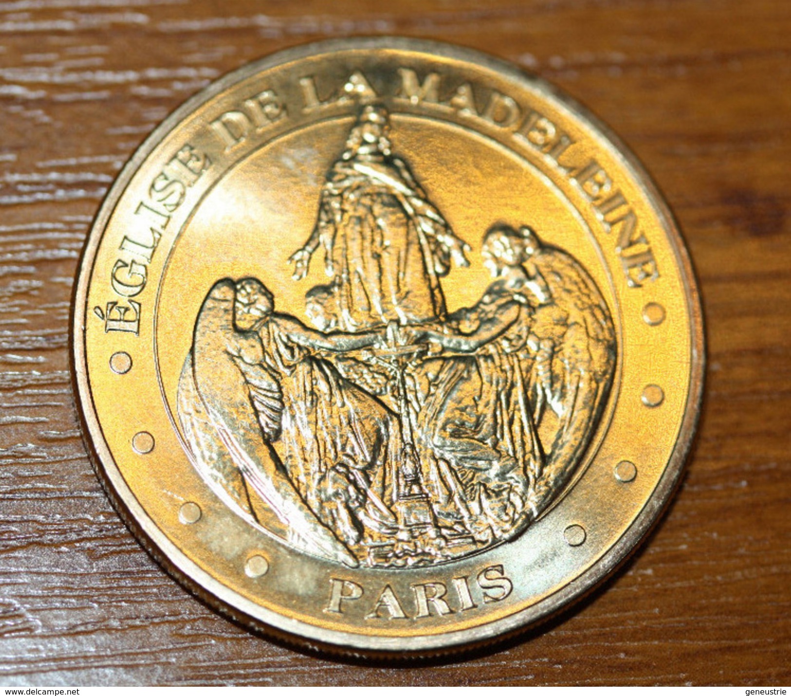 Jeton "Eglise De La Madeleine" Sainte Marie-Madeleine - Paris - Monnaie De Paris - S. Mary Magdalene Token - Ange - 2015