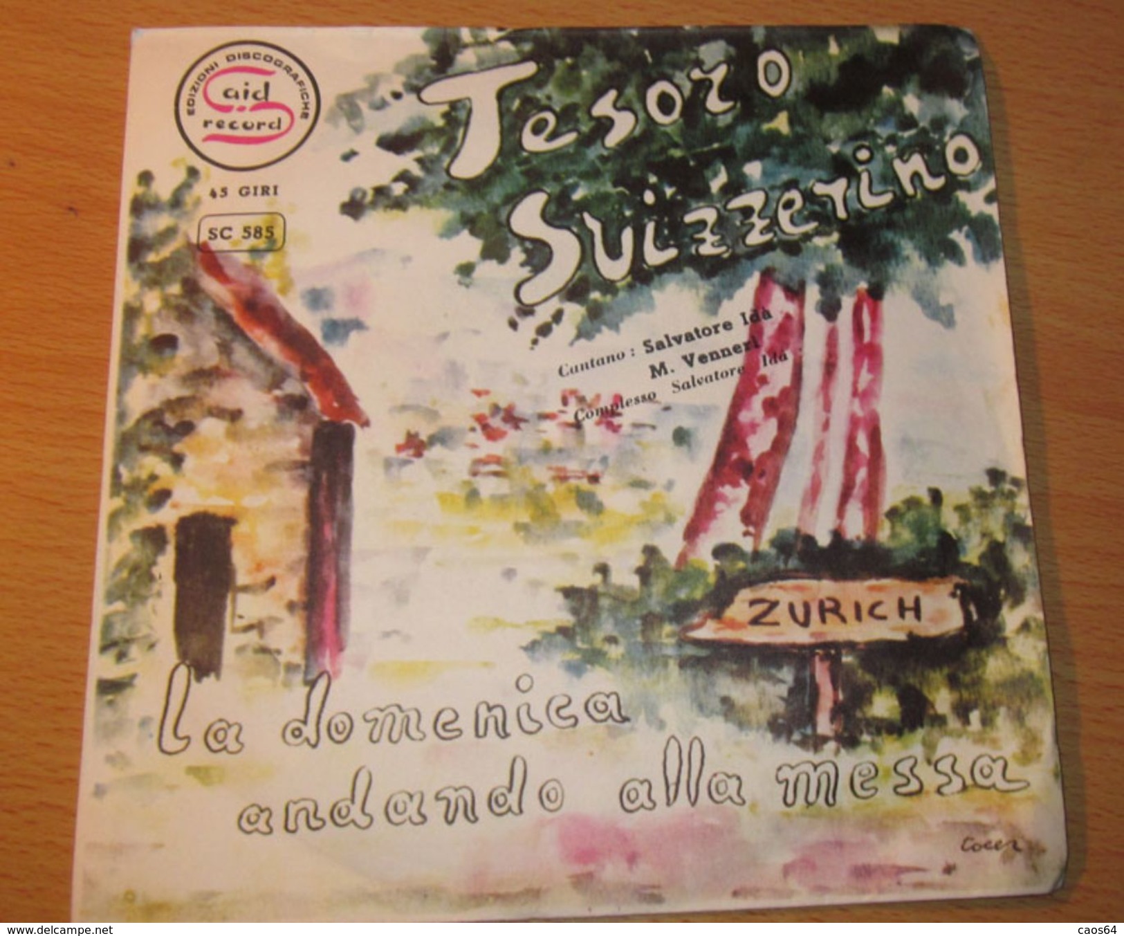 Complesso Idà Matilde Venneri Tesoro Svizzerino (7") - Country Y Folk