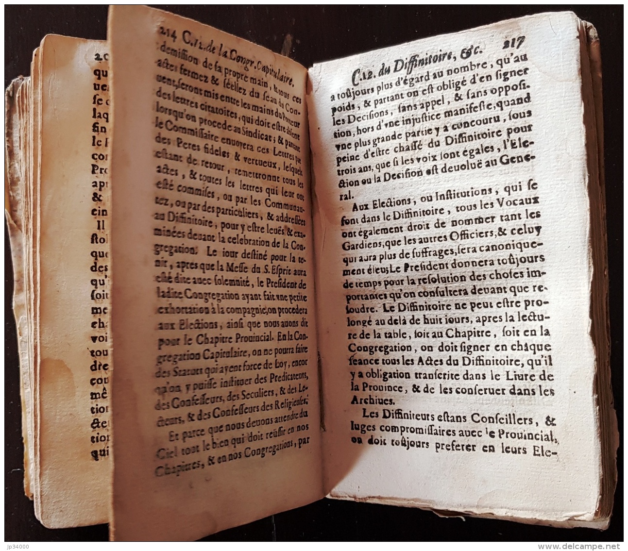 LES STATUTS DE LA PROVINCE DE S. BERNARDIN En France Des Frères Mineurs De La Plus étroite Observance Dits Recolez / Ouv - Jusque 1700