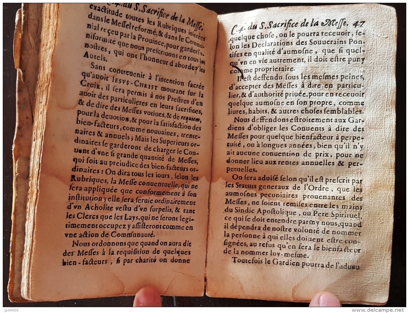 LES STATUTS DE LA PROVINCE DE S. BERNARDIN en France des frères mineurs de la plus étroite observance dits Recolez / Ouv