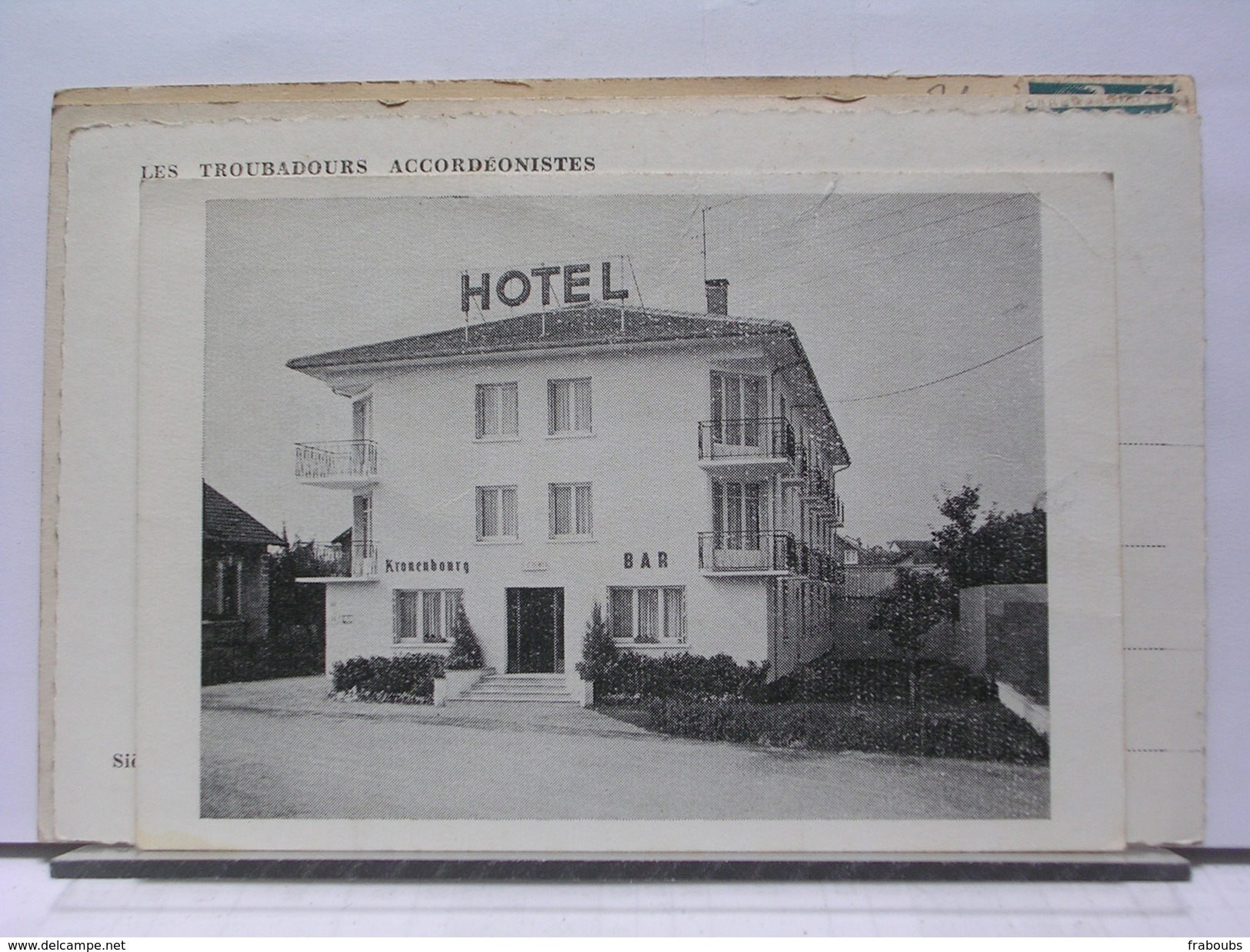 71 - LE SAINT REMY - HOTEL - BAR - RESTAUTANT LA ROTONDE - Publicités