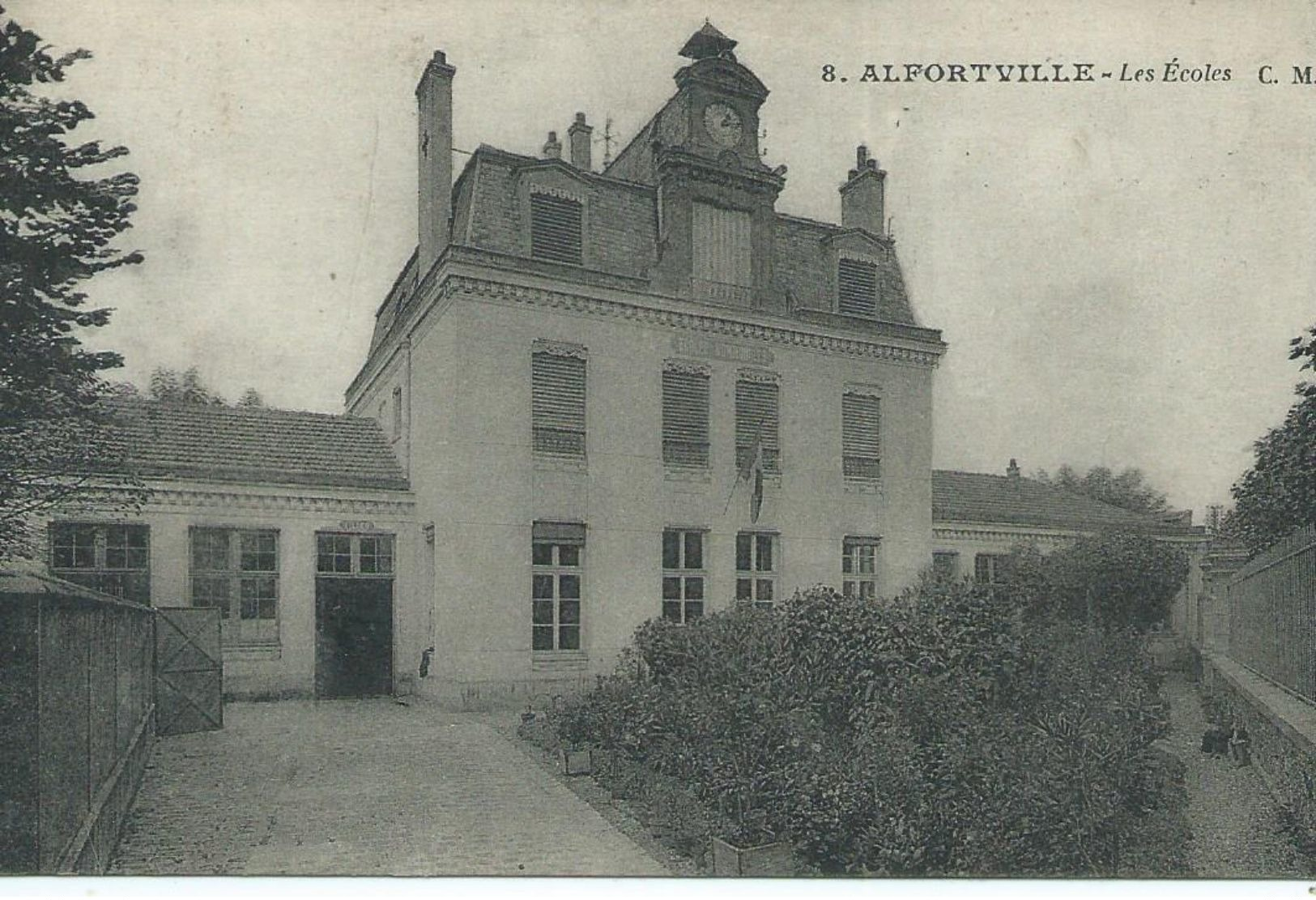 94, Val De Mare, ALFORTVILLE, Les Ecoles, Scan Recto-Verso - Alfortville