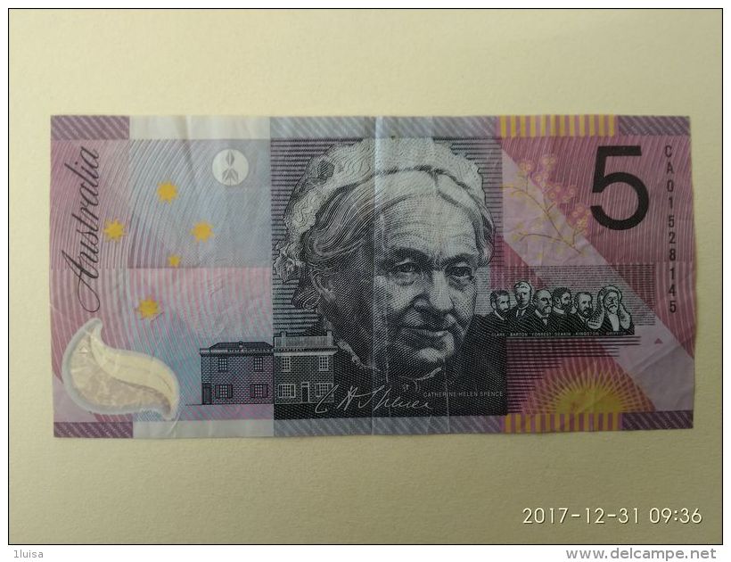 5 Dollari - 1974-94 Australia Reserve Bank