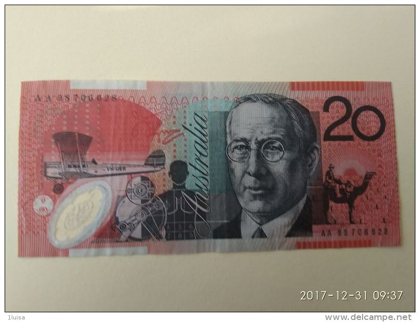 20 Dollari - 1974-94 Australia Reserve Bank (Banknoten Aus Papier)