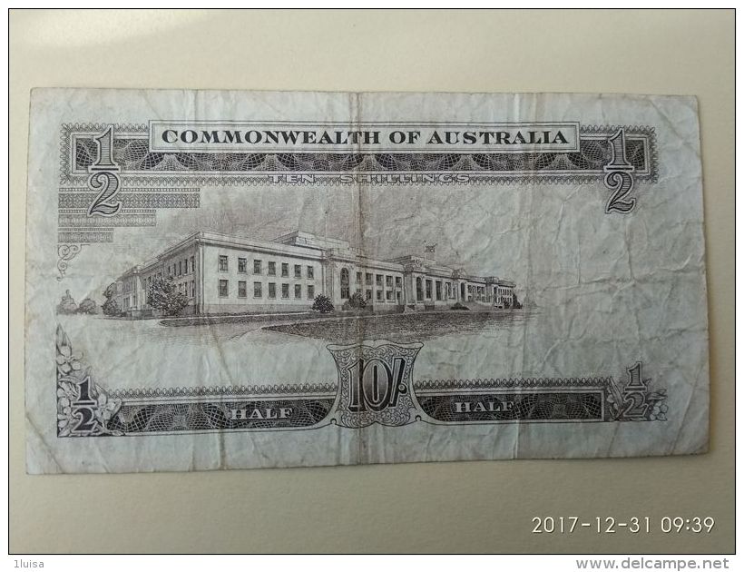 Ten Shillings - 1960-65 Reserve Bank Of Australia