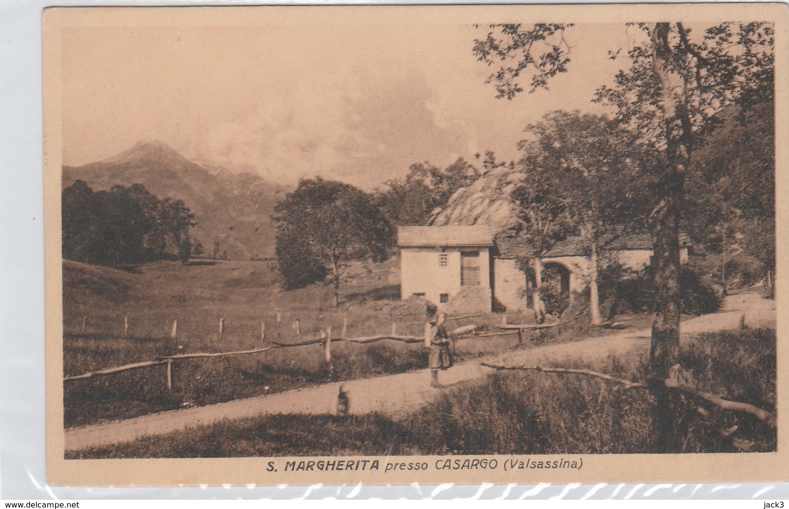 Cartolina - S. Margherita Presso Casargo (Valsassina) - Lecco