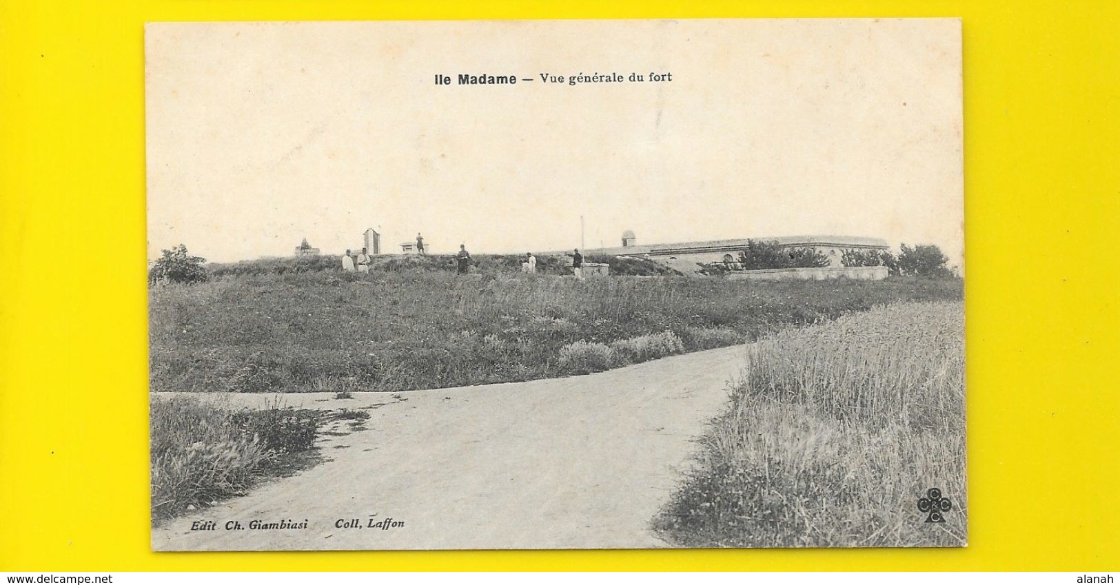 ILE MADAME Vue Générale Du Fort (Giambiasi Laffon) Charente Maritime (17) - Autres & Non Classés