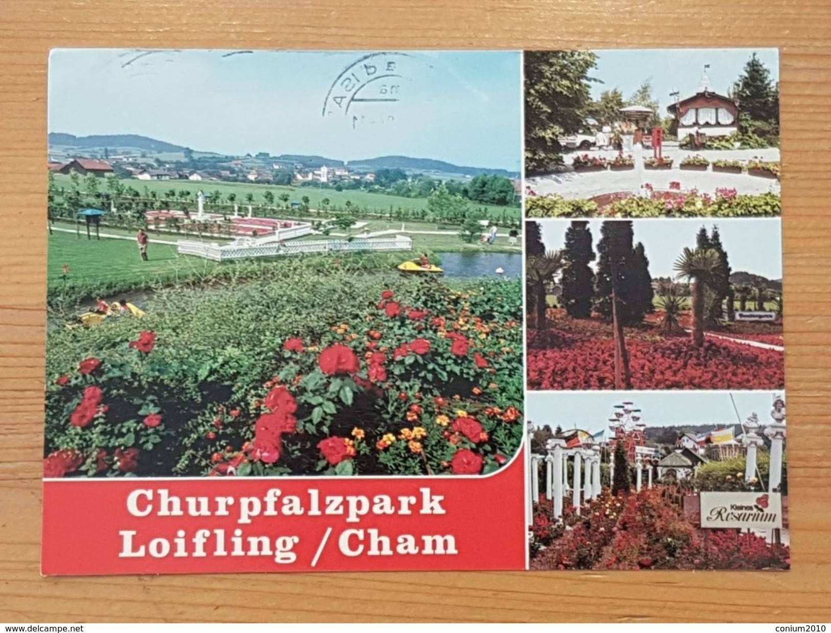 Loifling B. Cham, Churpfalzpark, Gelaufen 1984 - Cham