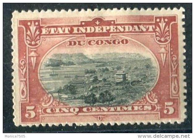 CONGO BELGE ( POSTE ) : Y&amp;T N°  15  TIMBRE  NEUF  AVEC  TRACE  DE  CHARNIERE  , VOIR . - Neufs