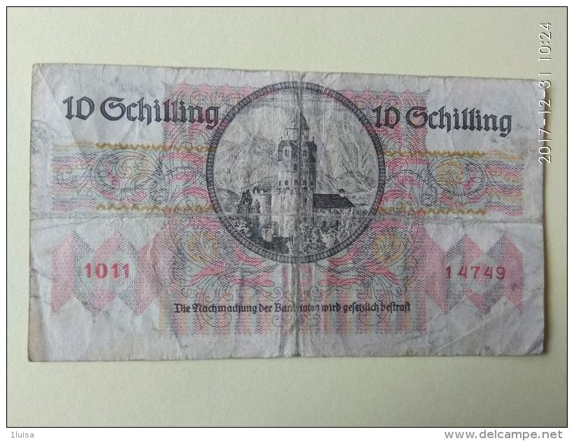 10 Schilling 1946 - Austria