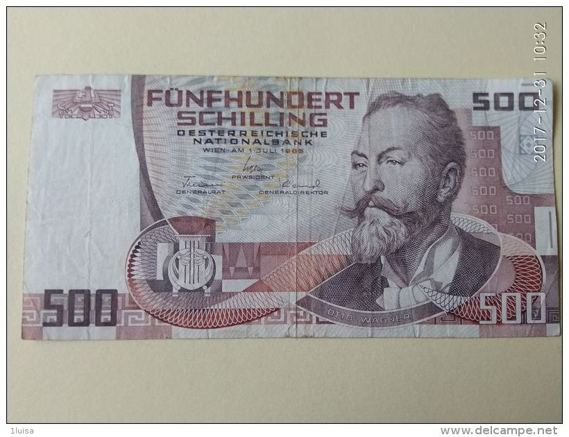 500 Schilling 1985 - Oesterreich