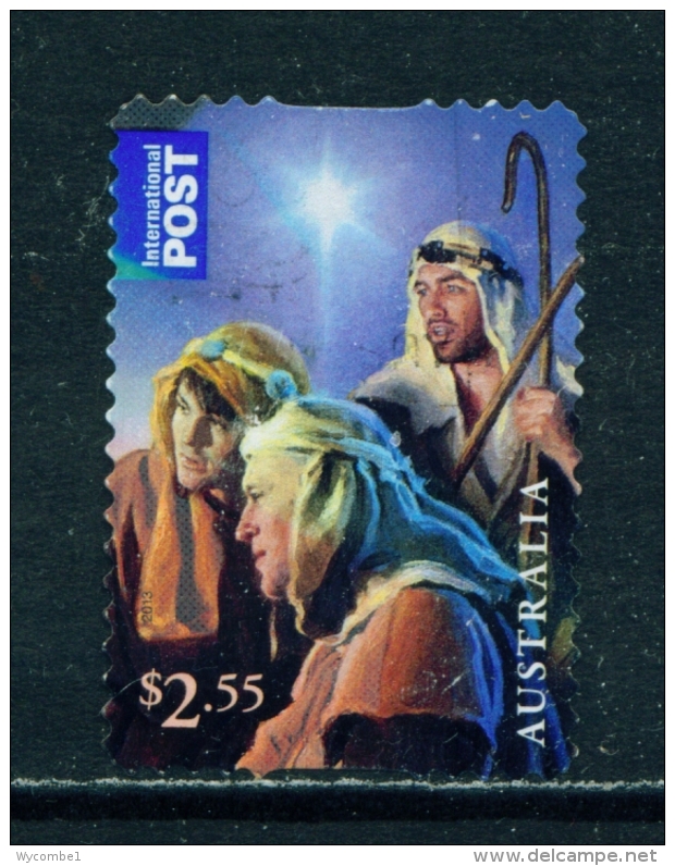 AUSTRALIA  -  2013  Christmas  $2.55  International Post  Self Adhesive  Used As Scan - Usati