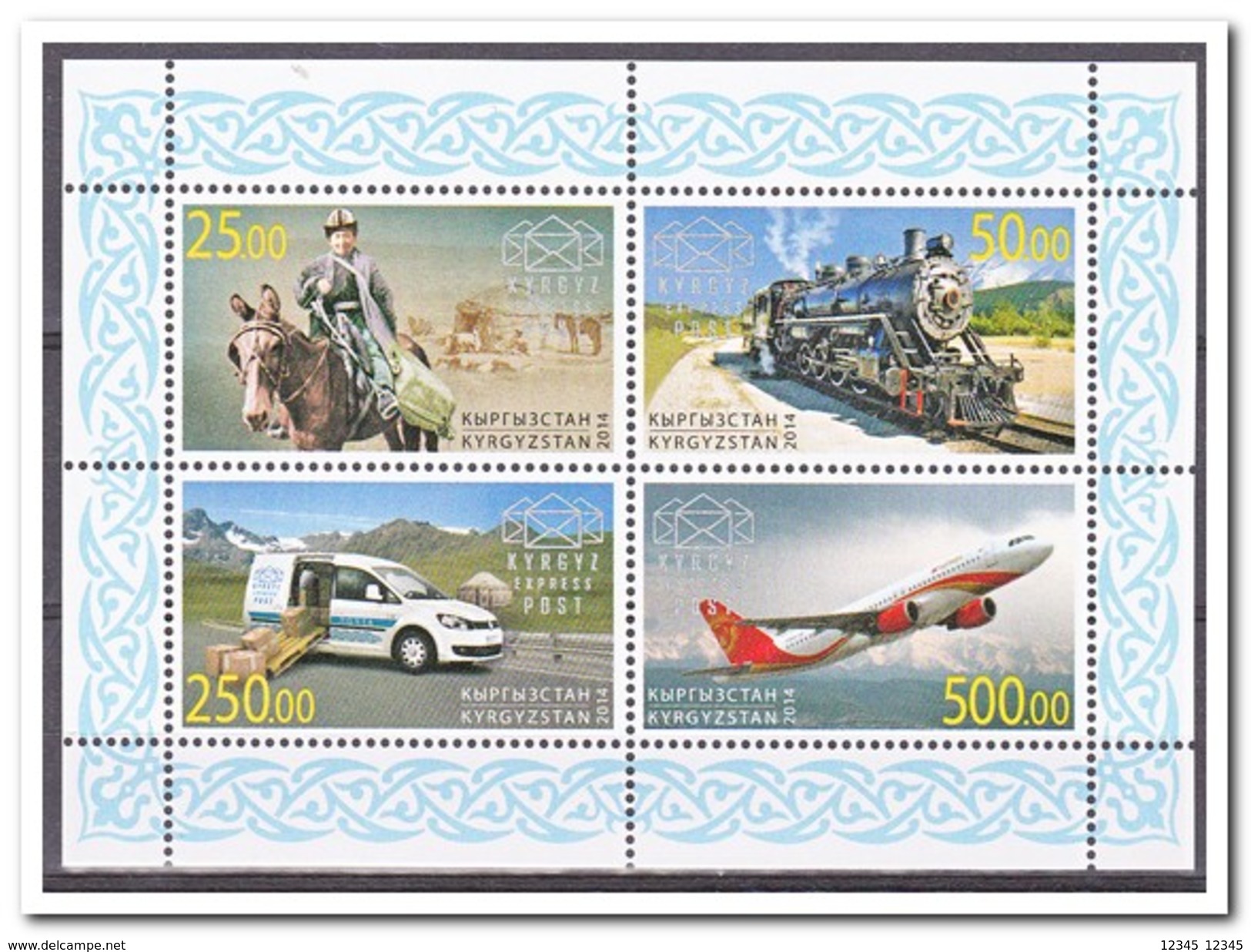 Kirgizië 2014, Postfris MNH, Transport - Kirgizië