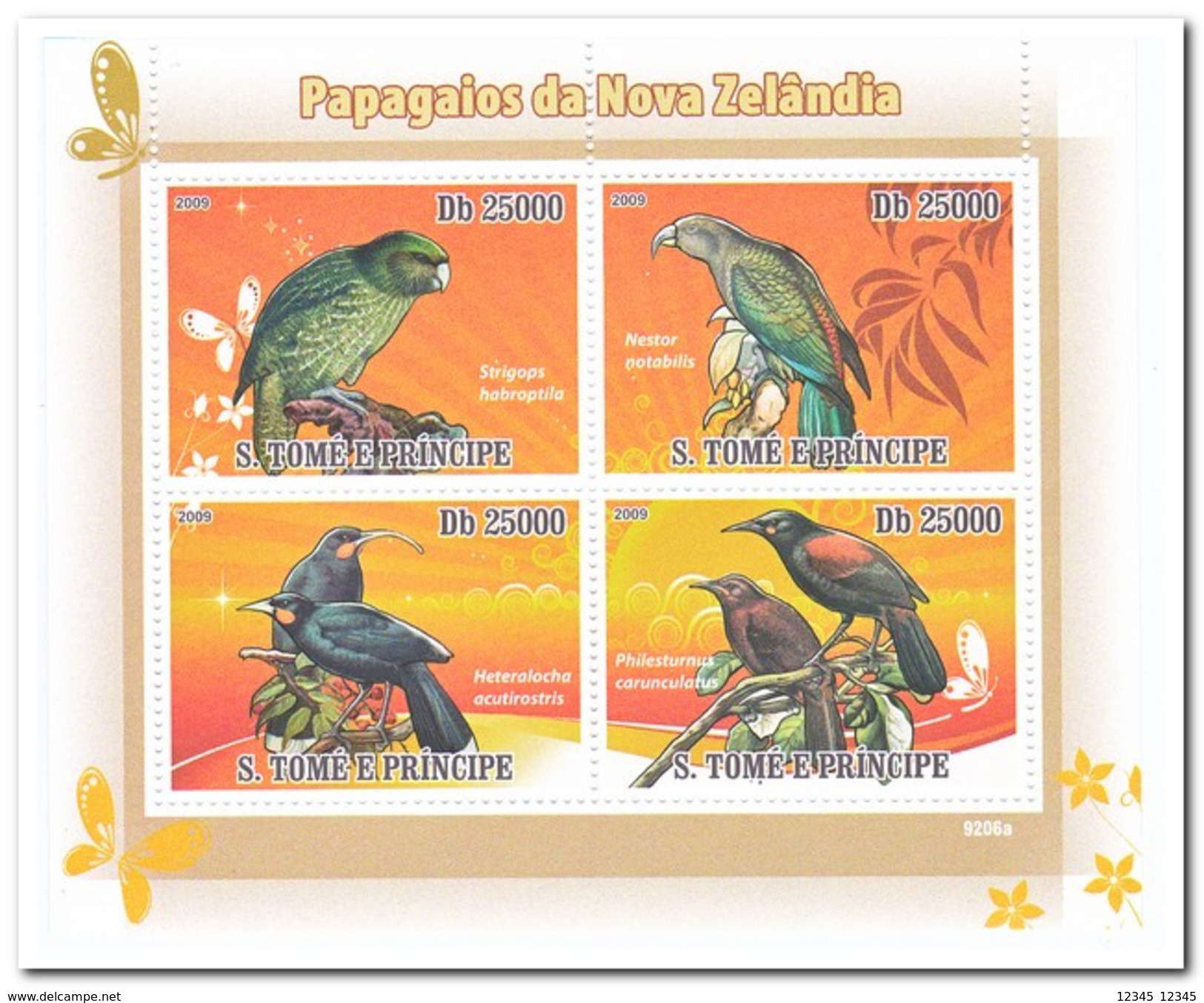 Sao Tome En Principe 2009, Postfris MNH, Birds - Sao Tome En Principe