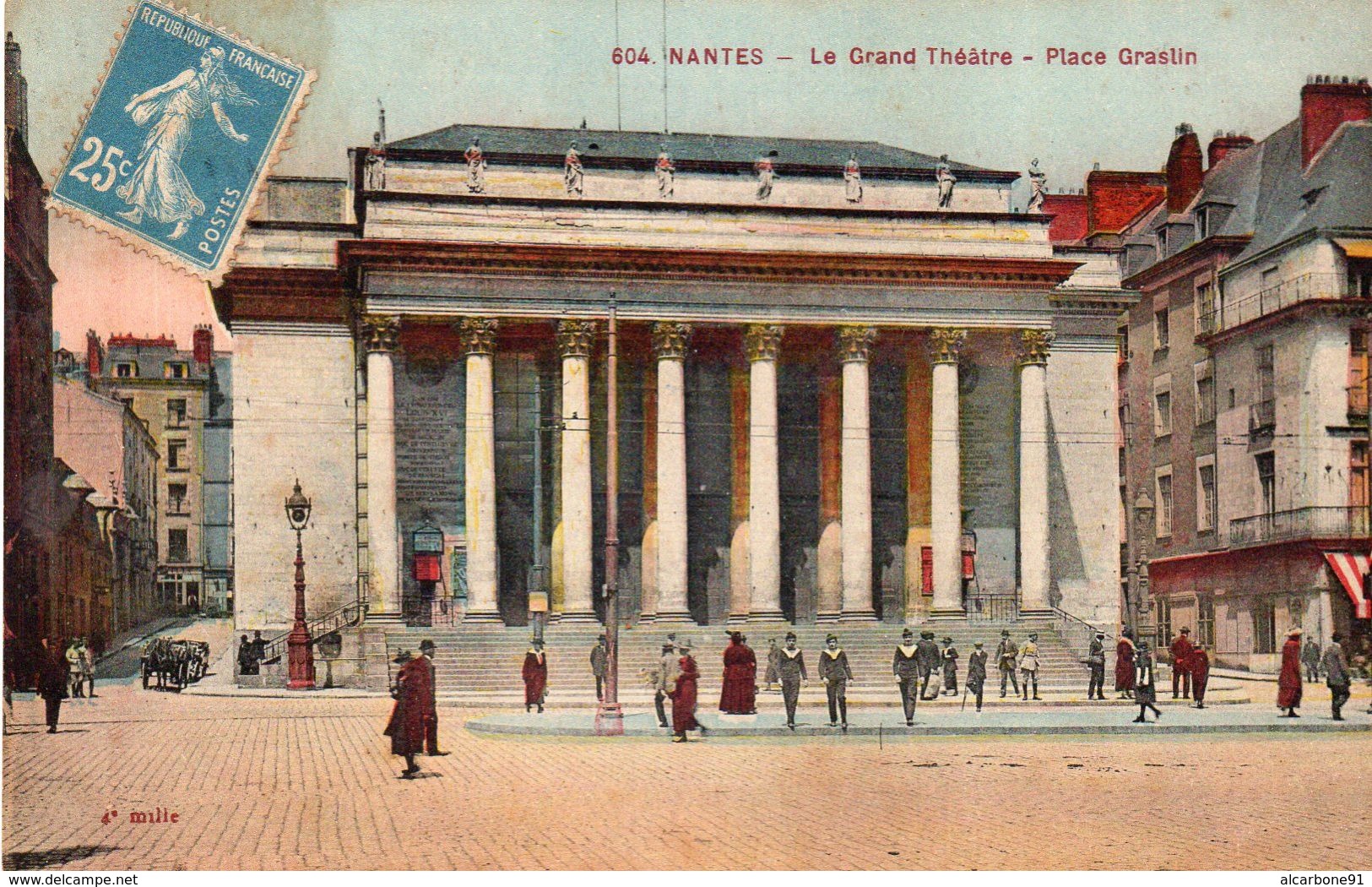 NANTES - Le Grand Théâtre - Place Graslin - Nantes