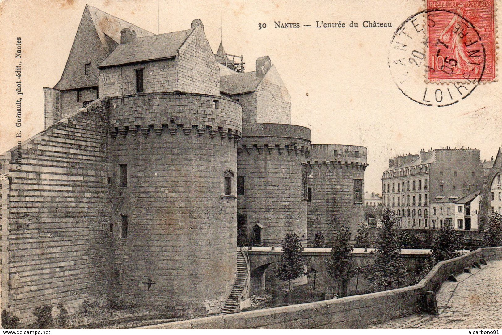 NANTES - L'entrée Du Château - Nantes