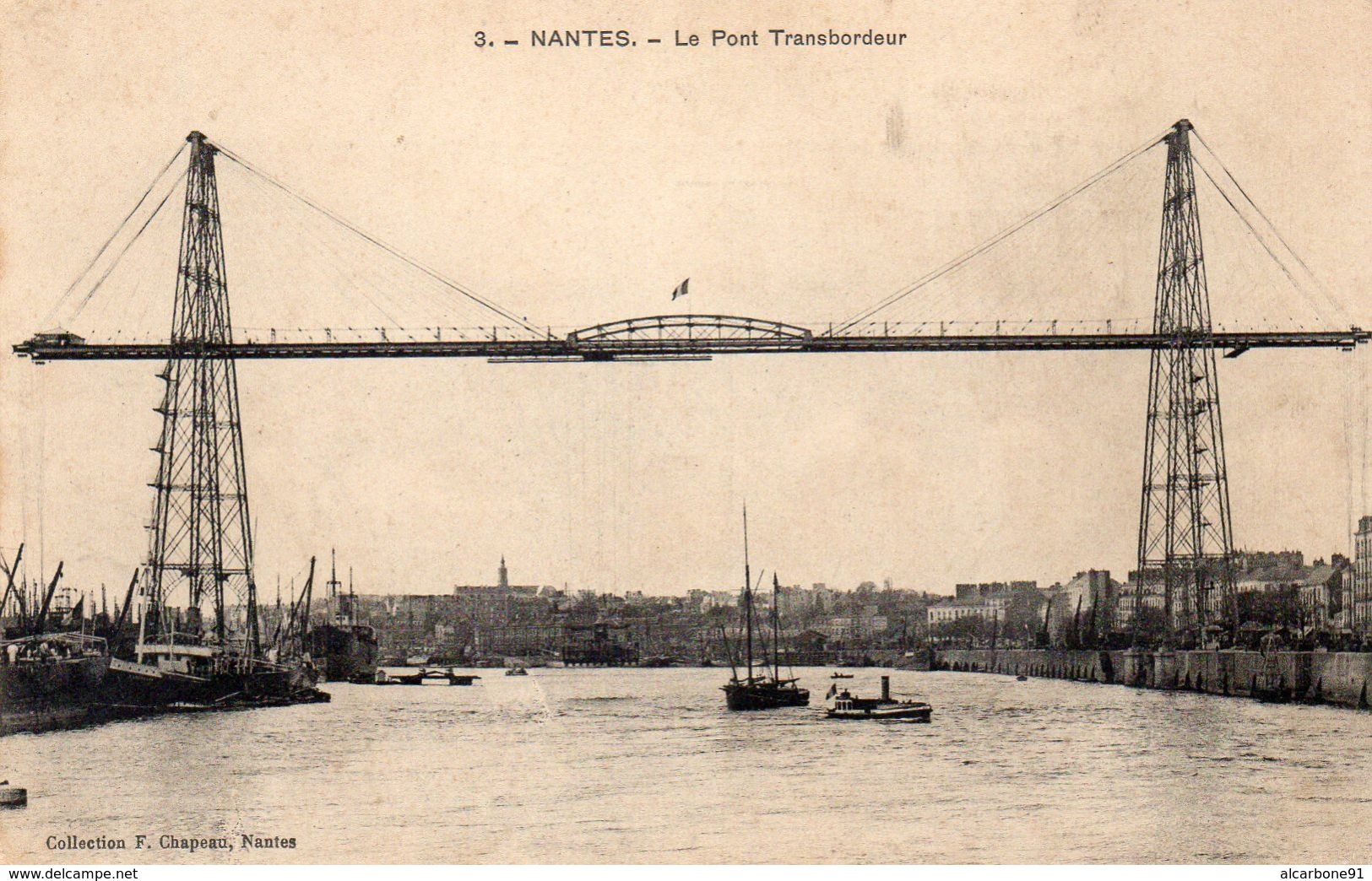 NANTES - Le Pont Transbordeur - Nantes