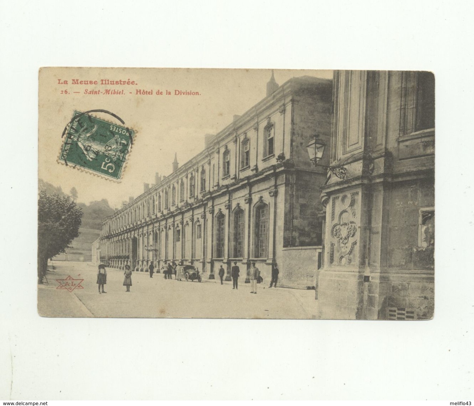 55/ CPA A - Saint Mihiel - Hotel De La Division - Saint Mihiel