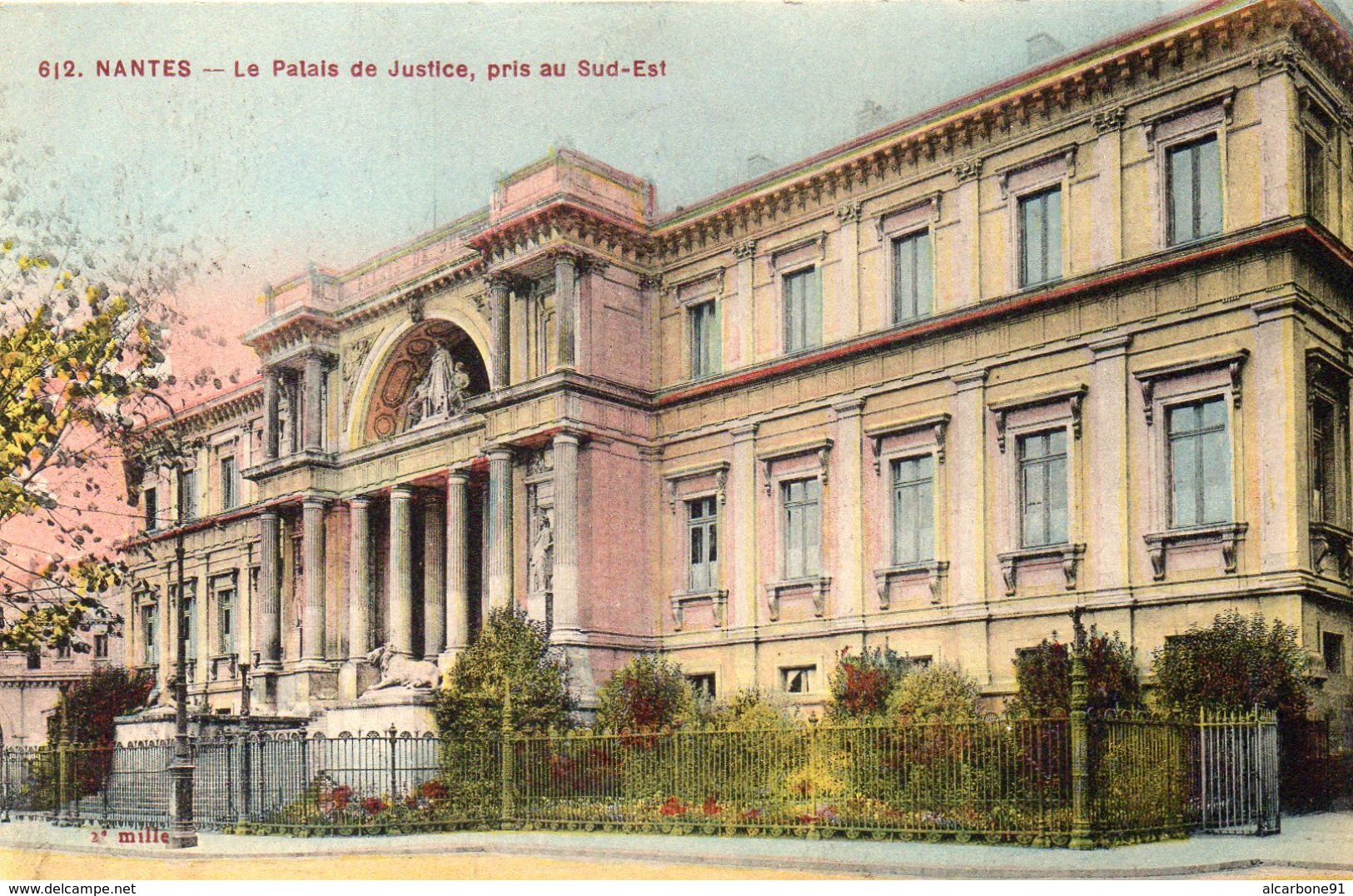 NANTES - Le Palais De Justice, Pris Au Sud Est - Nantes