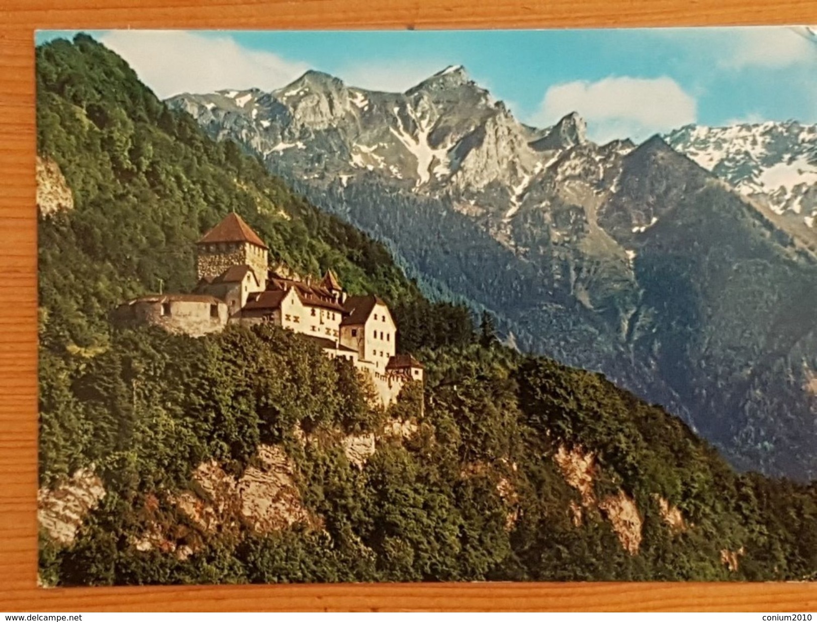 Schloss Vaduz, Gelaufen 1981 - Liechtenstein