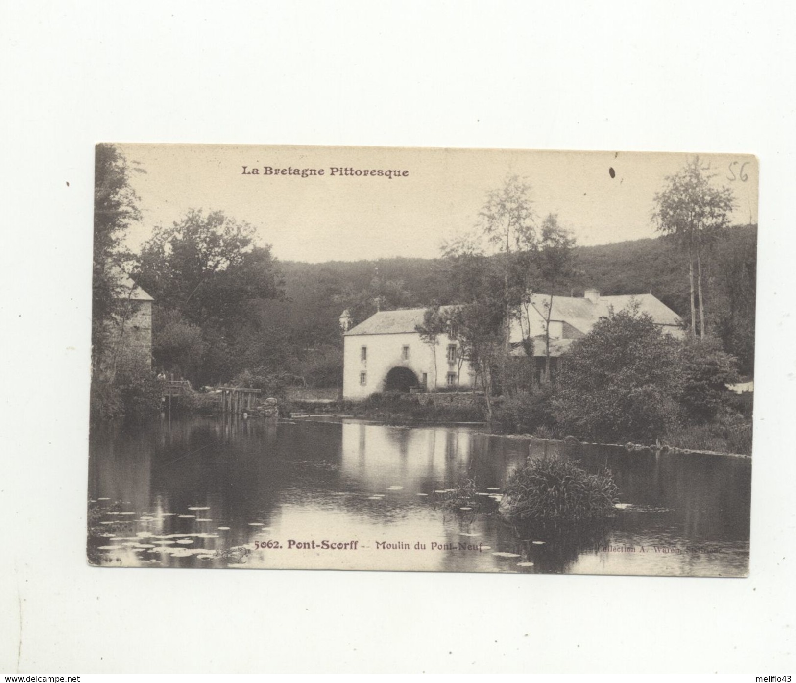 56/ CPA - Pont Scorff - Moulin Du Pont Neuf - Pont Scorff