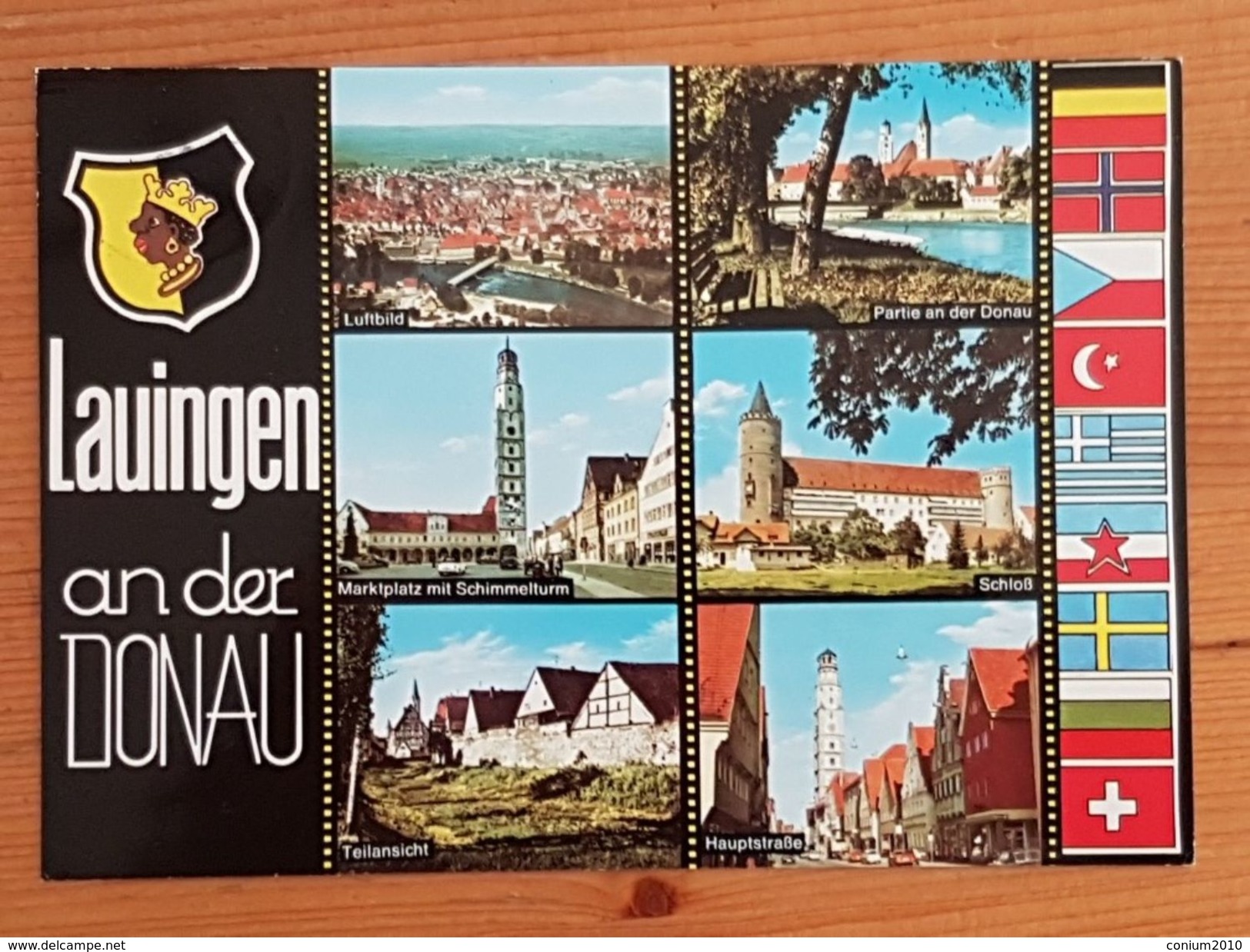 Lauingen Mehrbild, Gelaufen 1981 - Lauingen