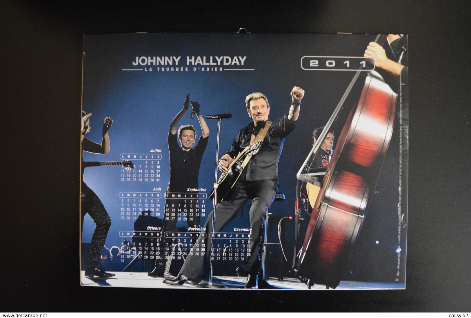 JOHNNY HALLYDAY Calendrier De La Poste 2011 - Andere Producten