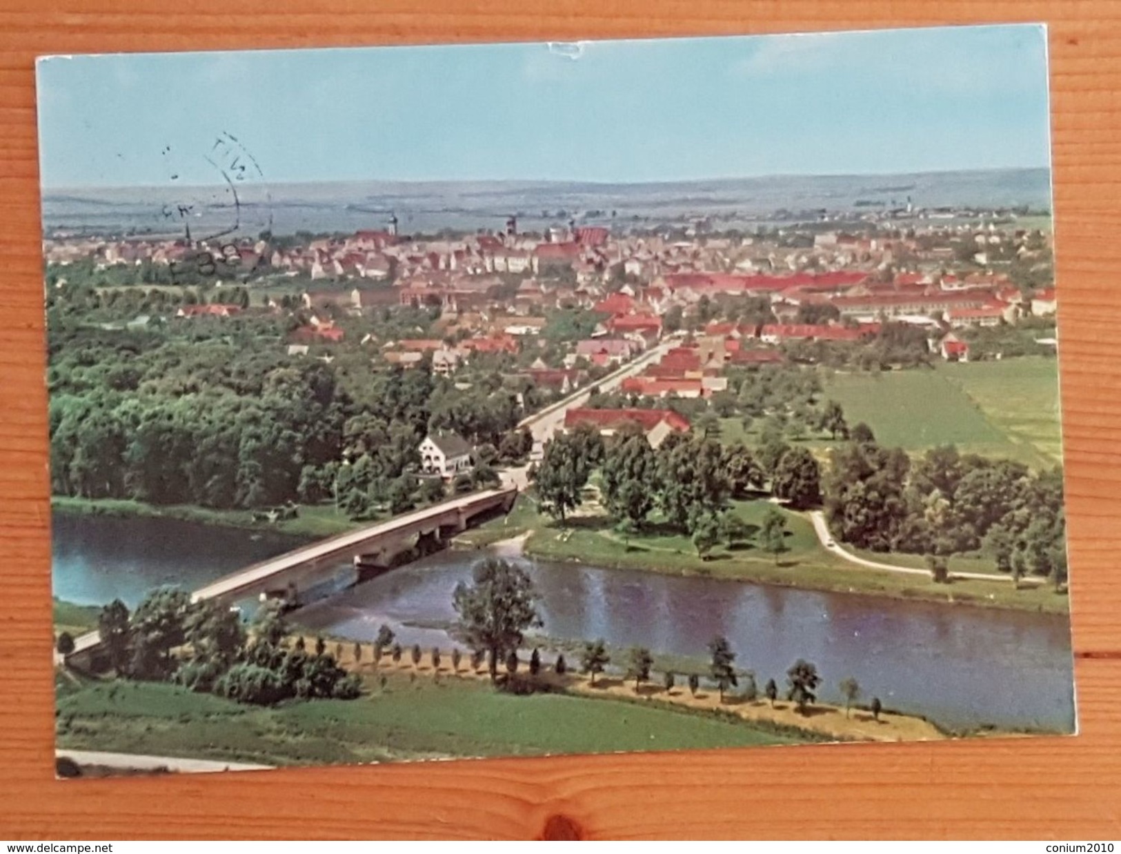 Dillingen, Luftbild, Gelaufen 1981 - Dillingen