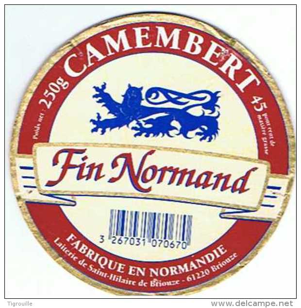 FR1070 - Camembert Fin Normand - - Fromage