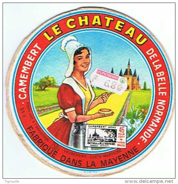 FR1215 - Camembert Le Château De La Belle Normande - - Cheese