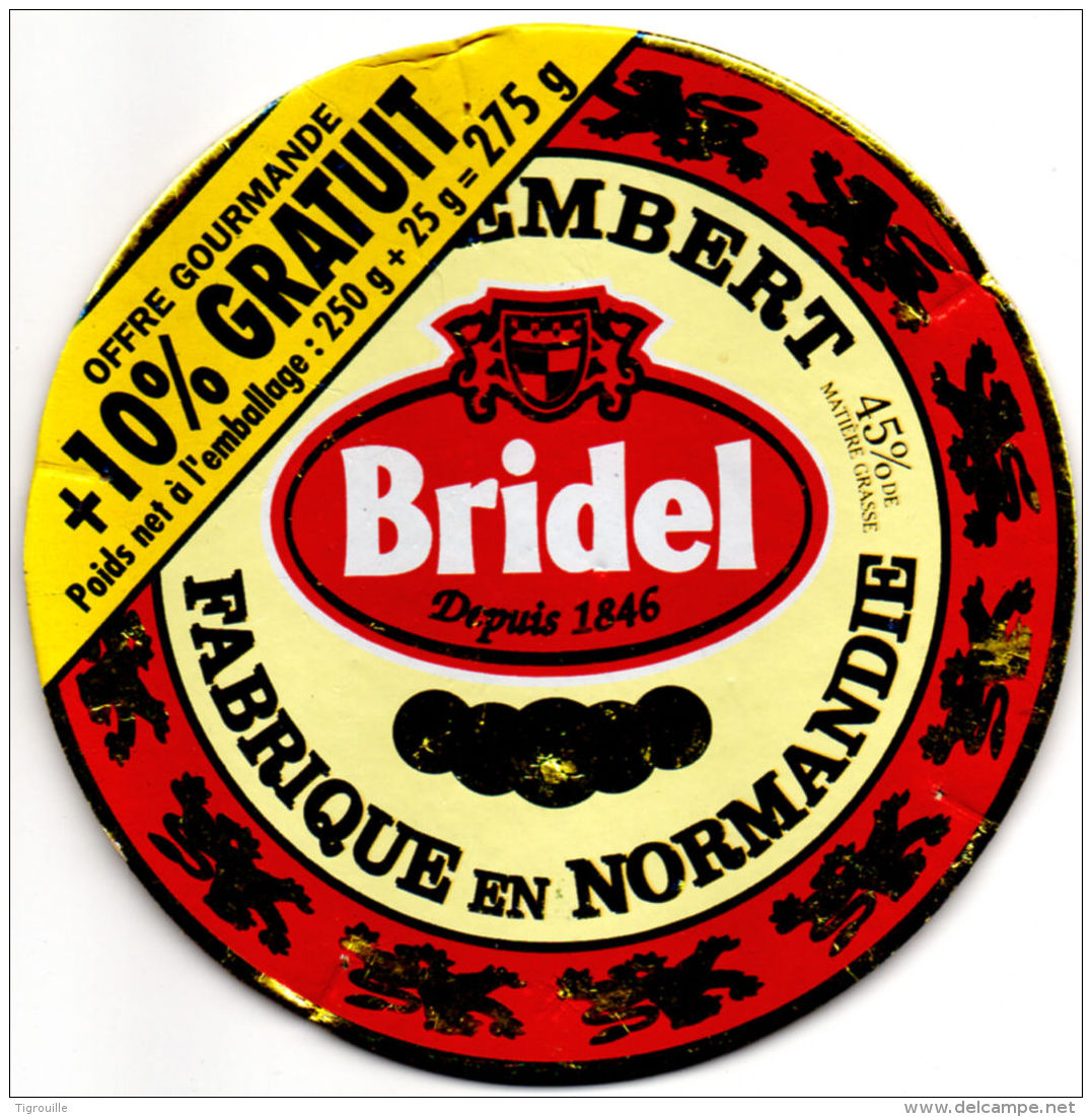 FR1243 - Camembert Bridel - Offre Gourmande - Cheese