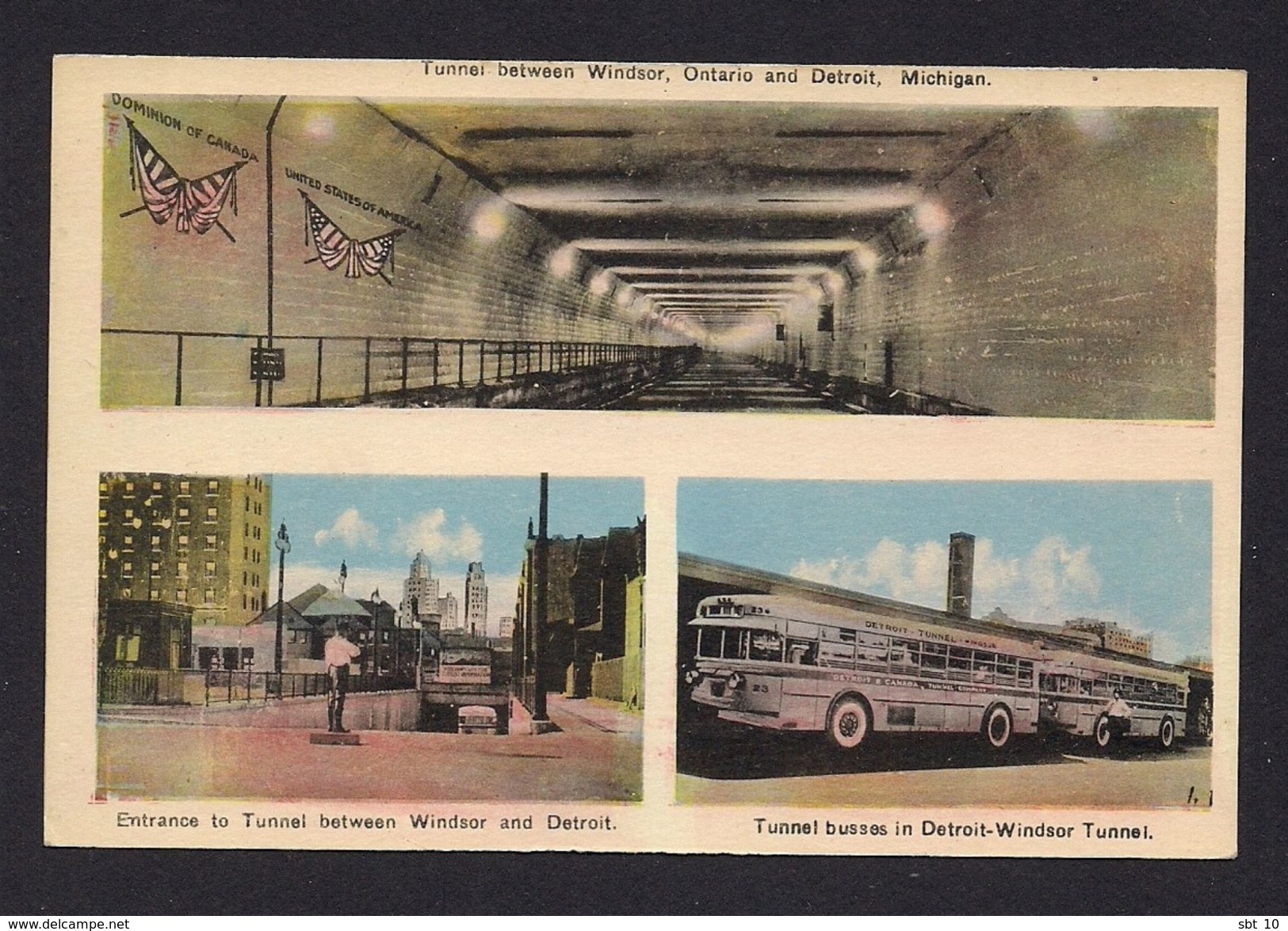Canada - Tunnel Between Windsor Ontario And Detroit [PECO] - Windsor