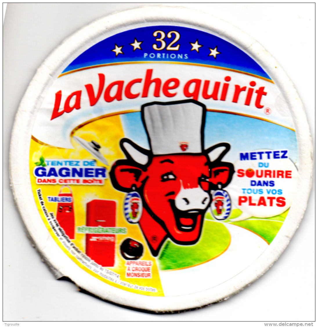 FR2269 - Fromage Fondu La Vache Qui Rit - 32 Portions - Mettez Du Sourire Dans Tous Vos Plats - Formaggio