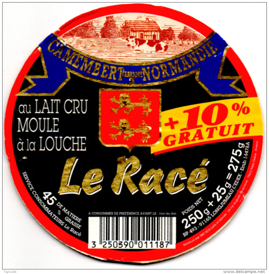 FR3006 - Camembert Le Racé - +10% Gratuit - Käse