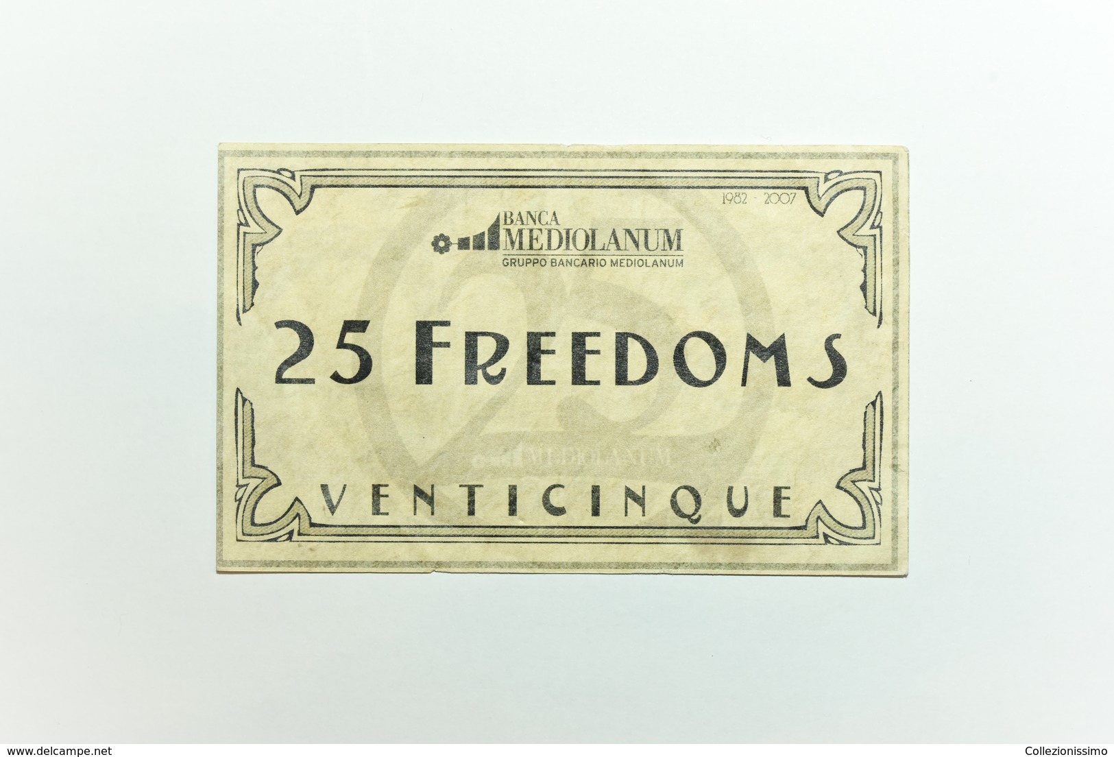 25 Freedoms - Banca Mediolanum - Autres & Non Classés