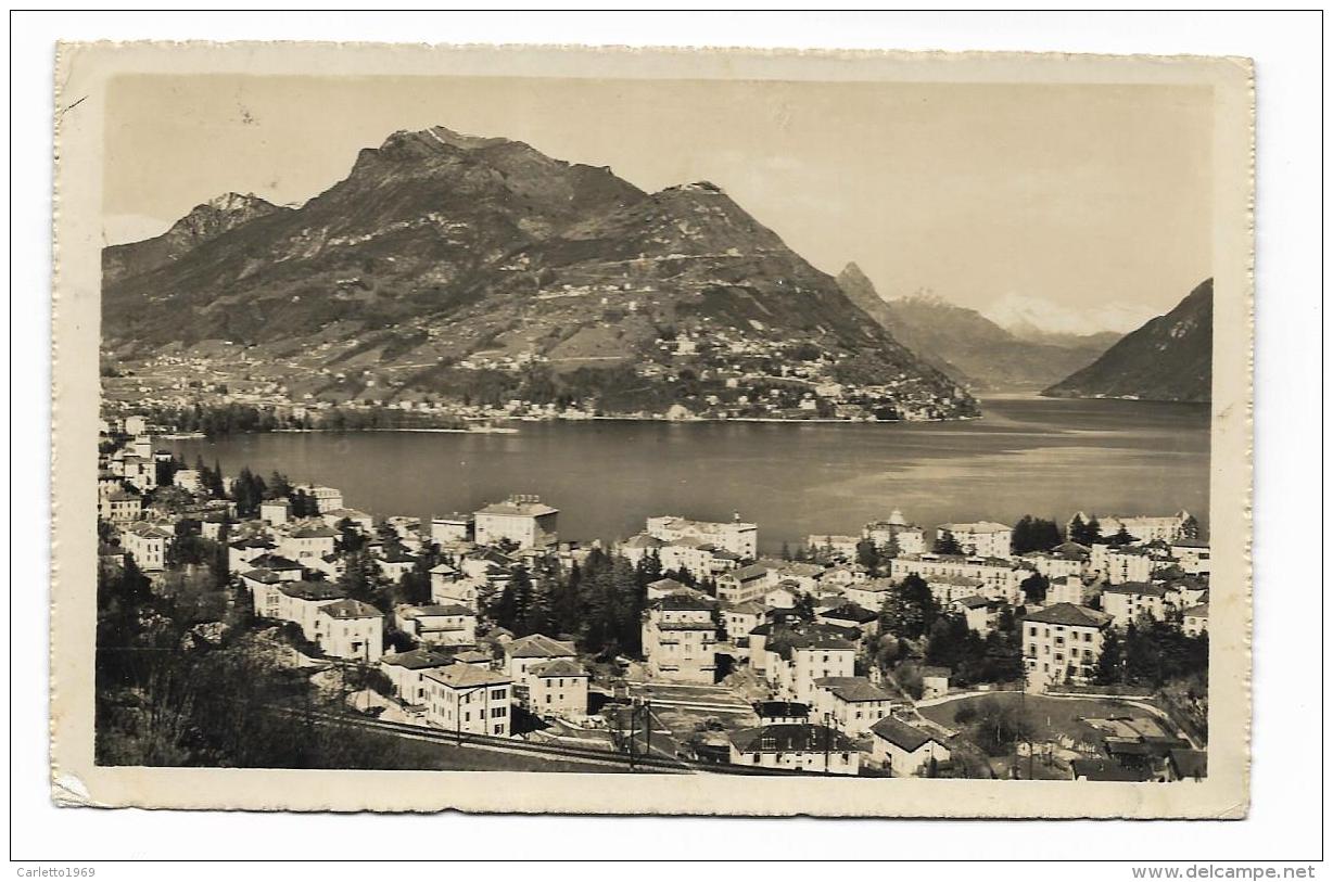 LUGANO PARADISO E MONTE BRE'  VIAGGIATA FP - Paradiso