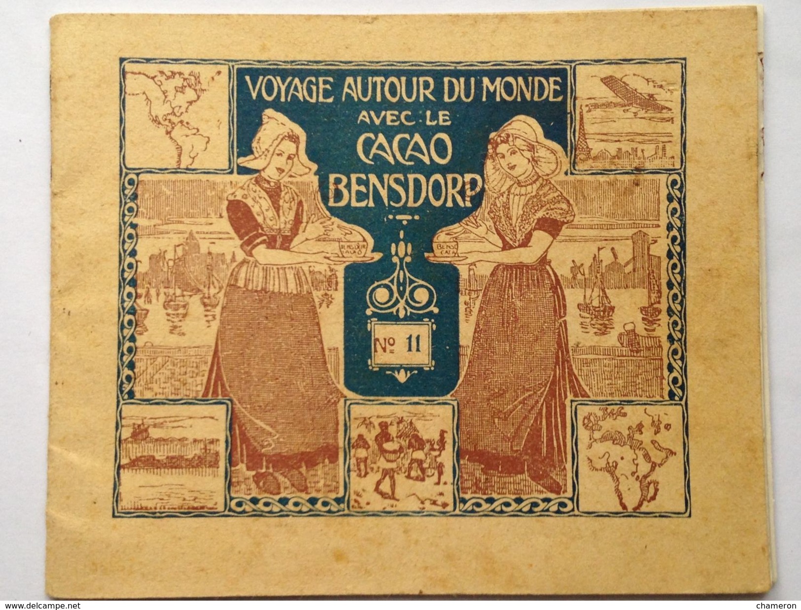 CACAO BENSDORP, Voyage Autour Du Monde : Album N° 11, MOSCOU - Sammlungen