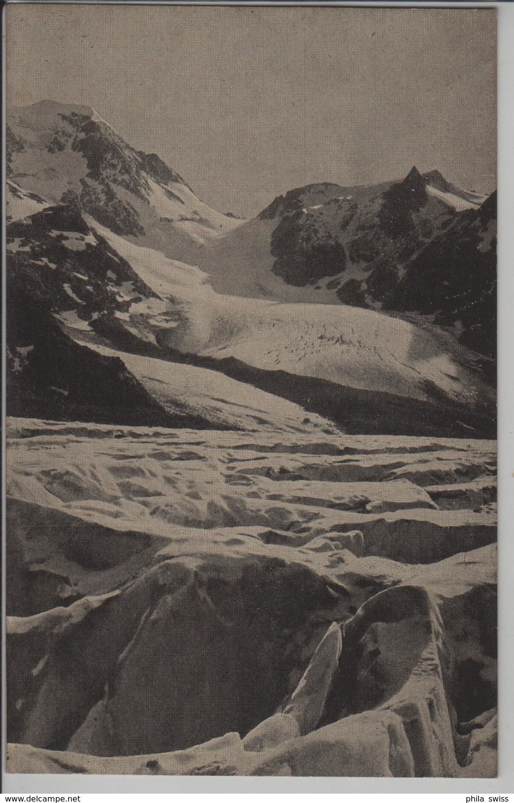 Steingletscher Und Steinlimmi Am Sustenpass - Autres & Non Classés