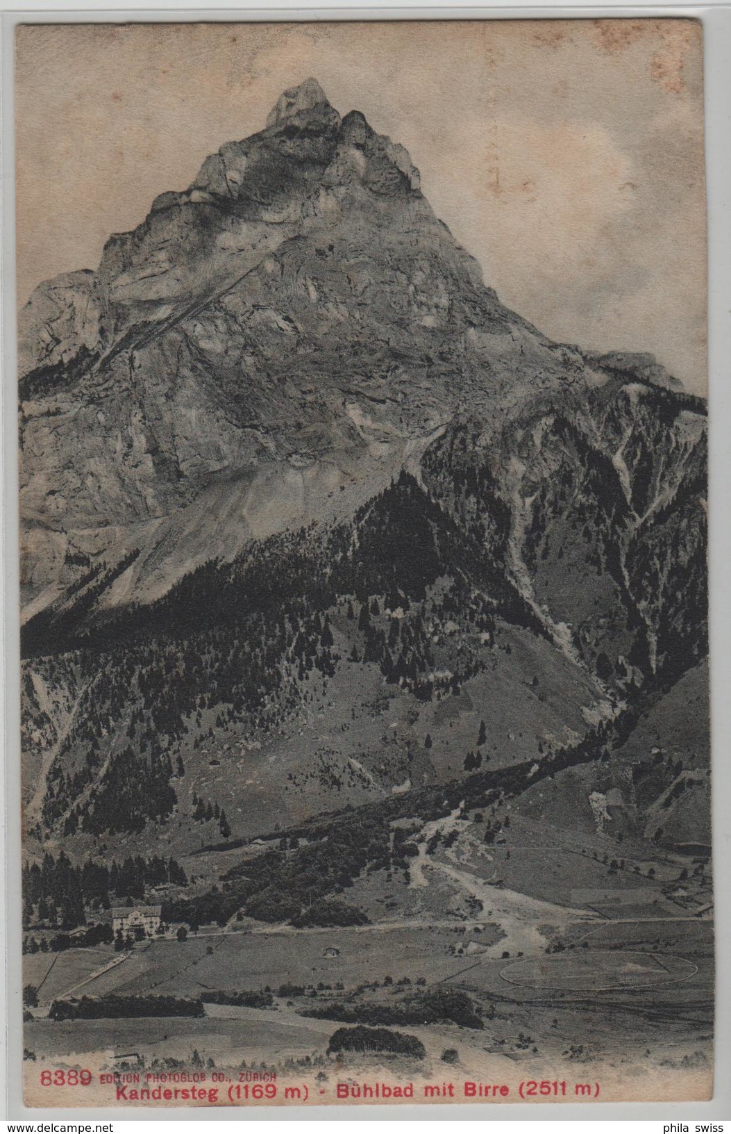 Kandersteg - Bühlbad Mit Birre - Photoglob - Kandersteg