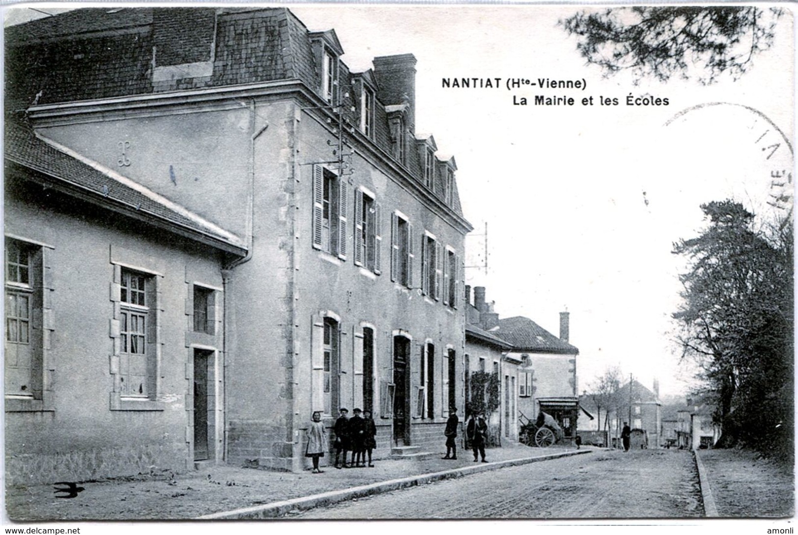 87. HAUTE-VIENNE - NANTIAT. La Mairie Et Les Ecoles. - Nantiat