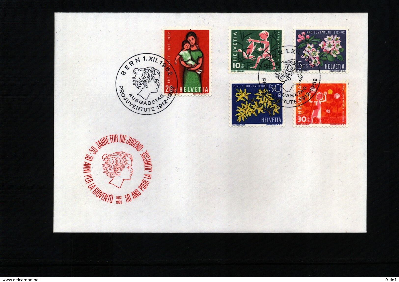 Switzerland 1962 Pro Juventute Michel 758-762  FDC - Covers & Documents