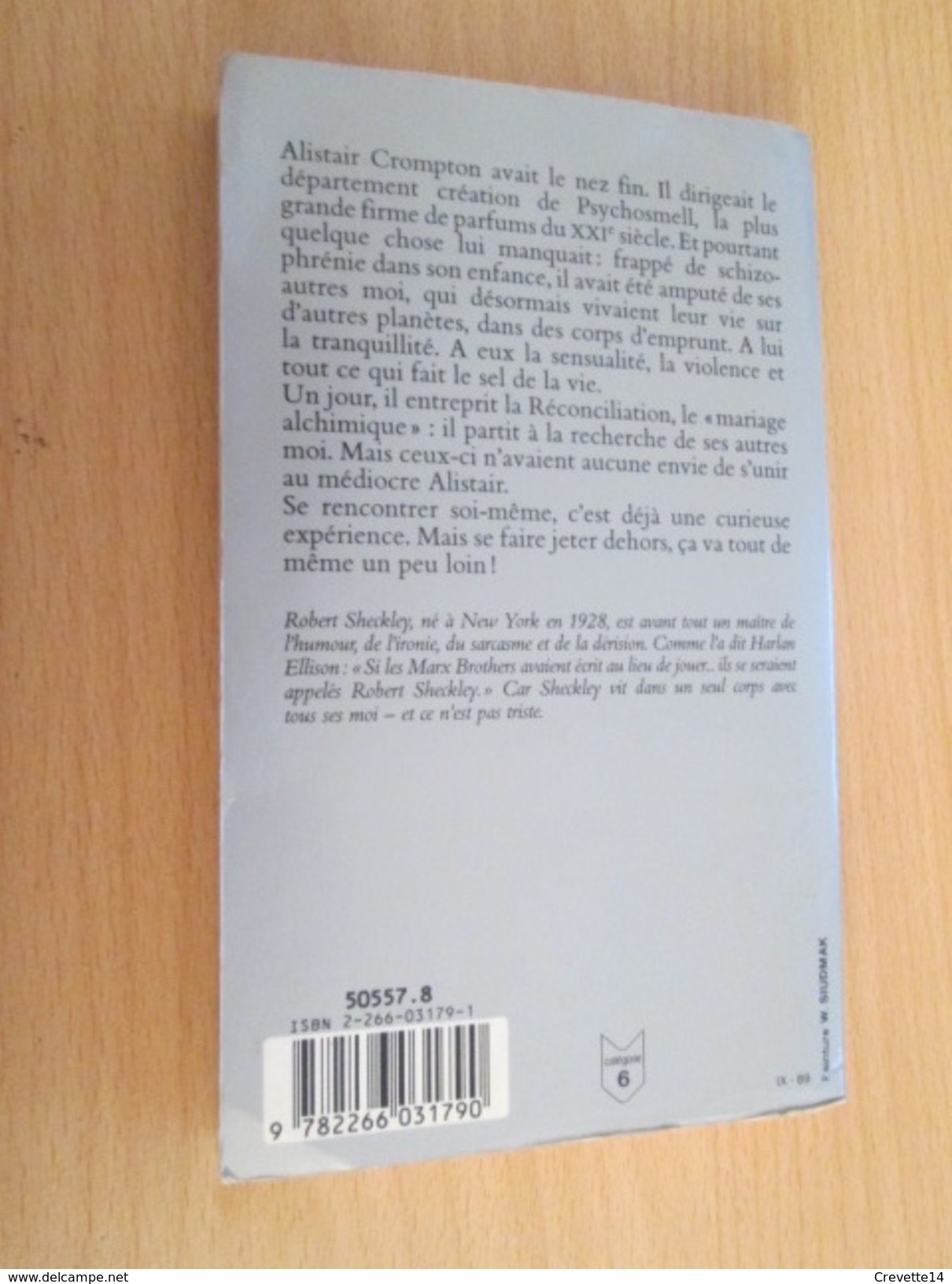 SF3 SCIENCE-FICTION SF / PRESSES POCKET / R SHECKLEY : LE MARIAGE ALCHIMIQUE D'ALISTAIR CROMPTON - Presses Pocket