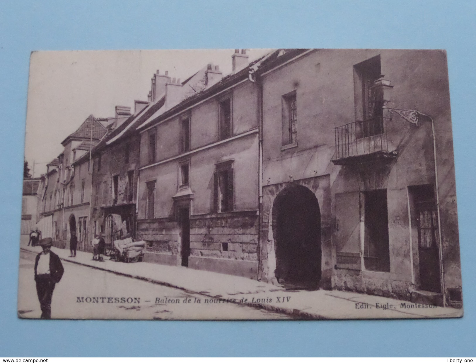 Balcon De La Nourrice De Louis XIV ( Eigle ) Anno 1916 ( Zie Foto Details ) ! - Montesson