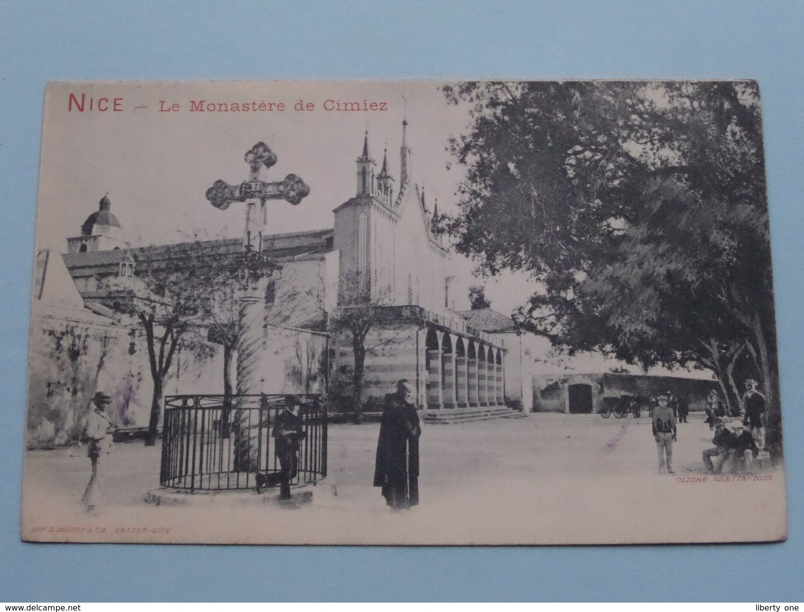 Le Monastère De Cimiez ( Imbert ) Anno 190? ( Zie Foto Details ) ! - Gezondheid, Ziekenhuizen