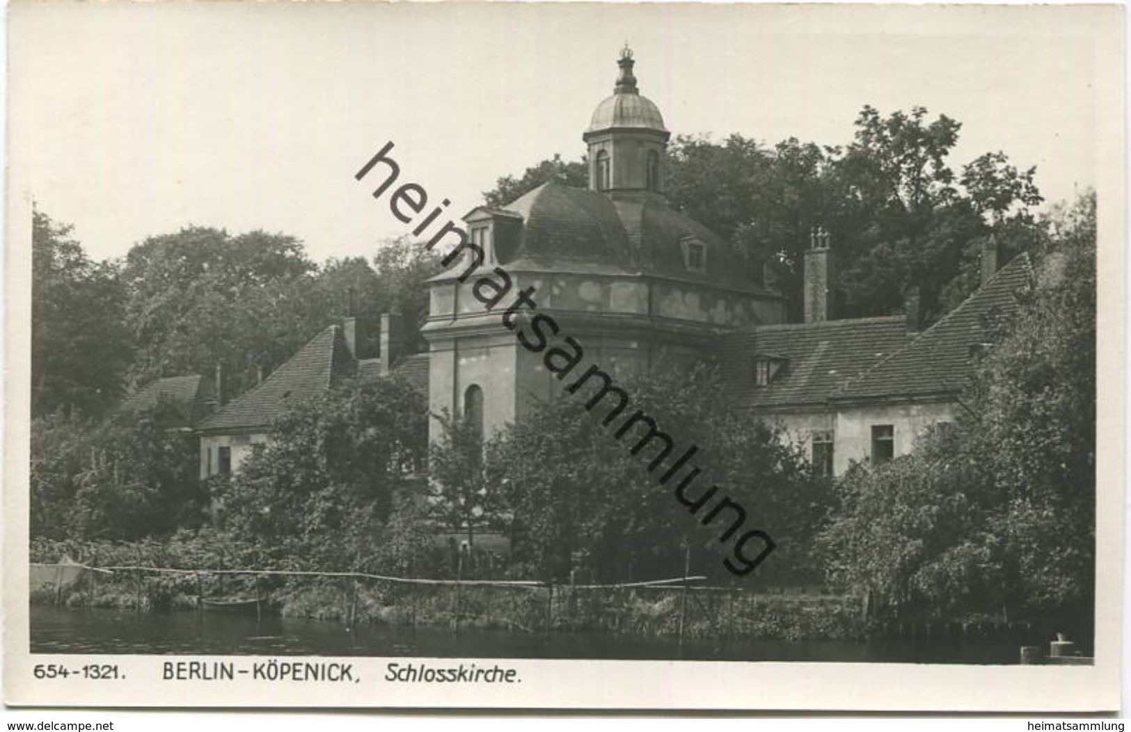 Berlin - Köpenick - Schlosskirche - Foto-AK 30er Jahre - Verlag Ludwig Walter Berlin - Koepenick