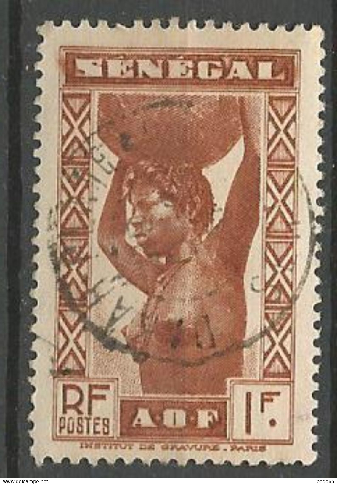 SENEGAL N° 164 OBL TB - Gebraucht